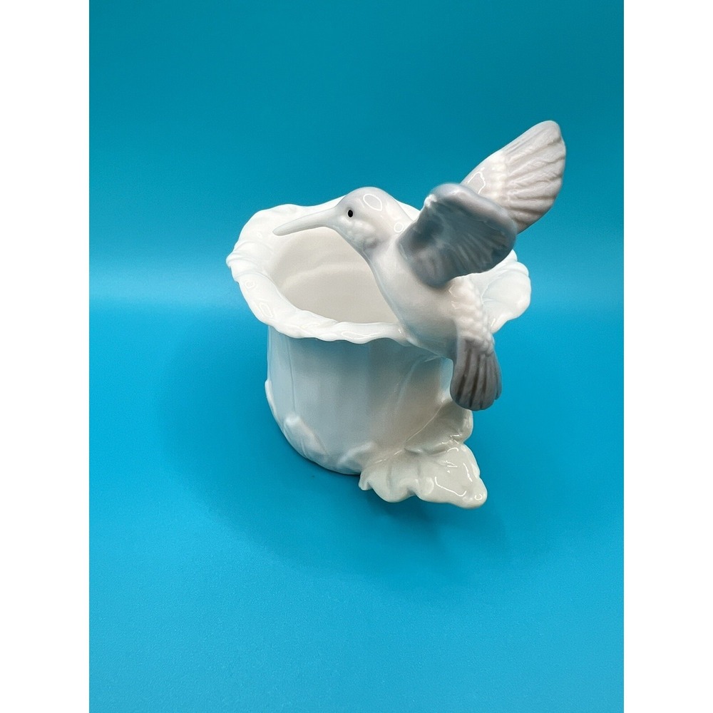 Biedermann Hummingbird Porcelain Votive Candle Holder Vinage - Picture 5 of 8